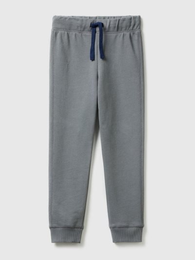 Benetton 100% Katoenen Joggingbroek Kinderen Donkergrijs | BE472068