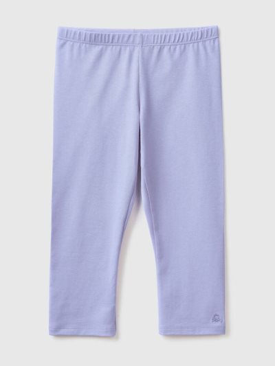 Benetton 3/4 Stretch Katoenen Leggings Kinderen Periwinkle | BE858993