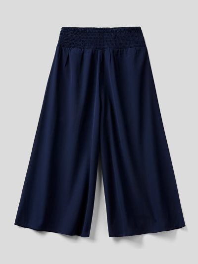 Benetton Brede Lichtgewicht Broek Kinderen Donkerblauw | BE843741