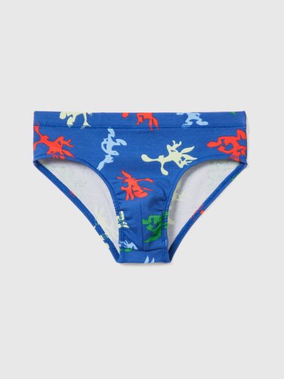 Benetton Bugs Bunny Boxers Kinderen Blauw | BE917362