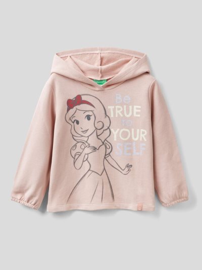 Benetton Disney Princess Hoodie Kinderen Roze | BE950390