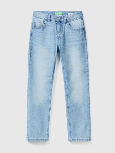 Benetton Eco-recycle Slim Fit Jeans Kinderen Blauw | BE029091