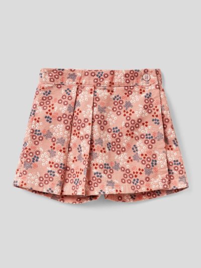 Benetton Floral Culottes Kinderen Roze | BE856864