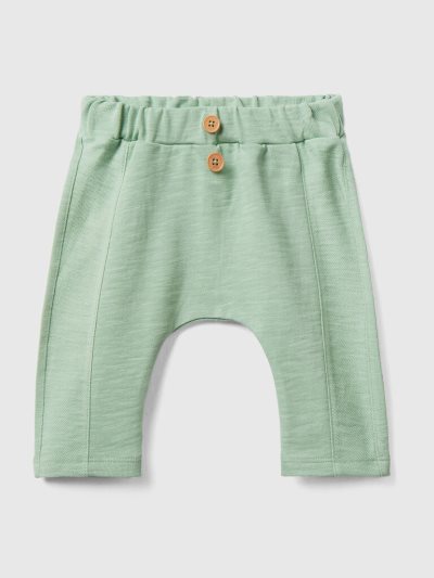 Benetton Lichtgewicht Joggingbroek Kinderen Lichtgroen | BE290482