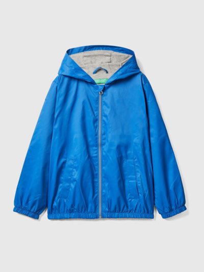 Benetton Light Hood Jassen Kinderen Blauw | BE197989