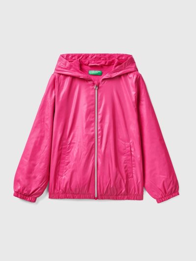 Benetton Light "Rain Defender" Jassen Kinderen Fuchsie | BE293590