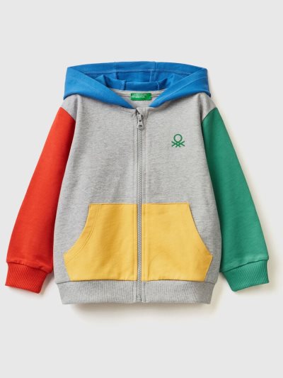 Benetton Logo Hoodie Kinderen Multi-color | BE960931