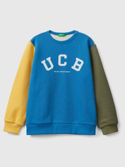 Benetton Logo Print Sweatshirt Kinderen Multi-color | BE604770