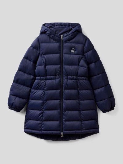 Benetton Long "Rain Defender" Light Jackets Kinderen Donkerblauw | BE158018