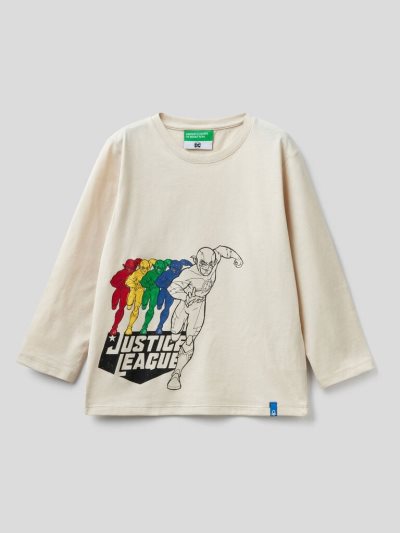 Benetton Long Sleeve ©&™dc Comics T-shirts Kinderen Wit | BE348343