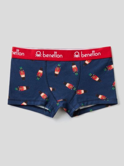 Benetton Nutcracker Soldiers Boxers Kinderen Donkerblauw | BE964745