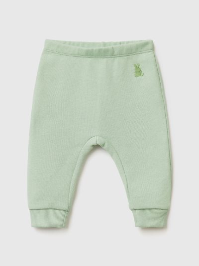 Benetton Organic Katoenen Joggingbroek Kinderen Lichtgroen | BE108388