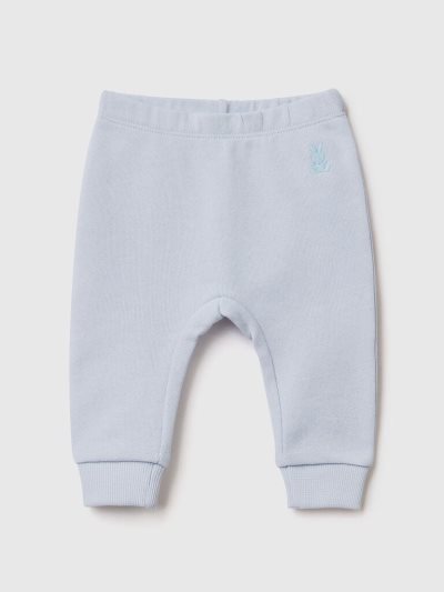 Benetton Organic Katoenen Joggingbroek Kinderen Blauw | BE374478