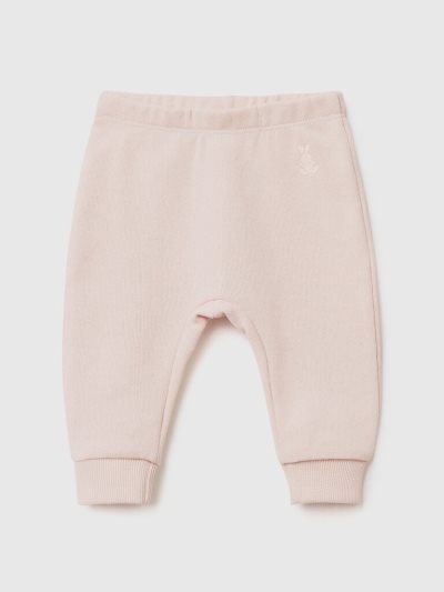 Benetton Organic Katoenen Joggingbroek Kinderen Roze | BE903260