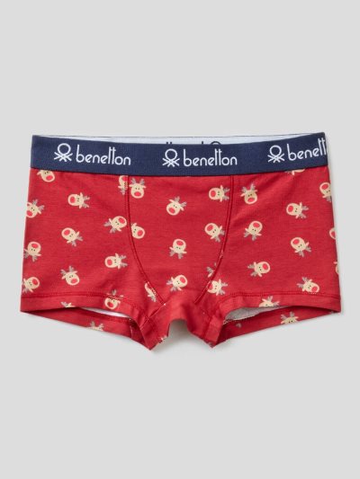 Benetton Reindeer Print Boxers Kinderen Multi-color | BE855052