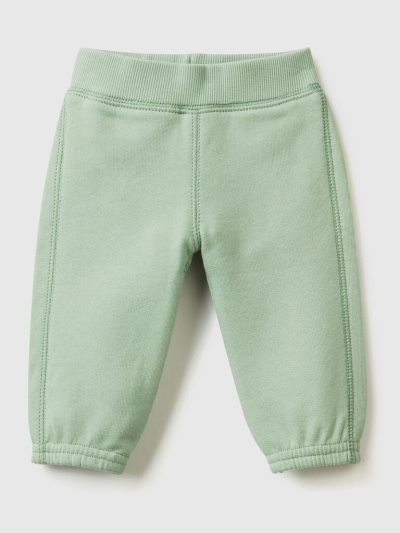 Benetton Soft Embroidery Joggingbroek Kinderen Lichtgroen | BE587985