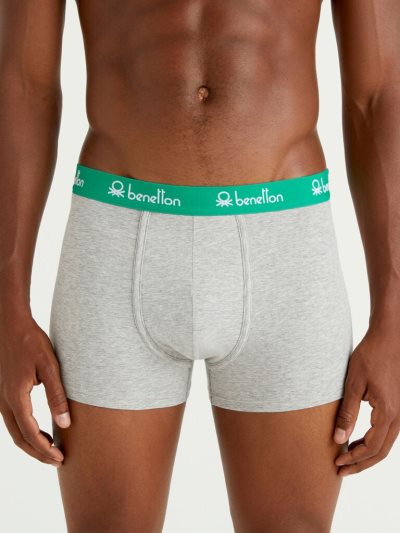 Benetton Stretch Organic Katoenen Boxers Heren Wit | BE033192