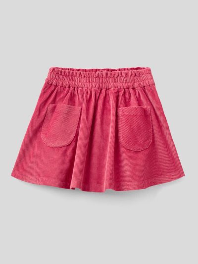 Benetton Velvet Pockets Rokken Kinderen Strawberry | BE220397