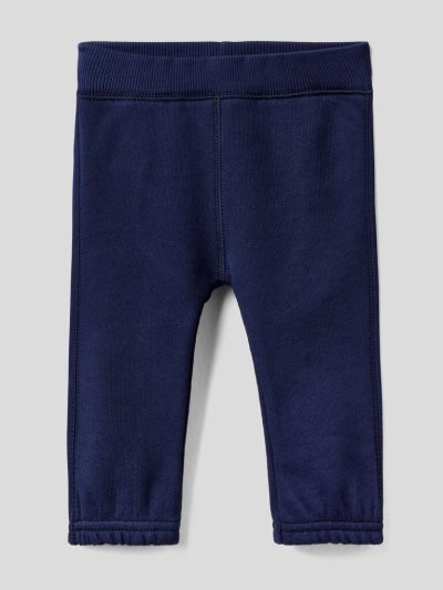 Benetton Warm Embroidery Joggingbroek Kinderen Donkerblauw | BE358930