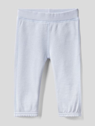 Benetton Warm Embroidery Joggingbroek Kinderen Blauw | BE730773