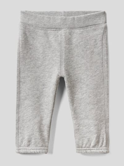 Benetton Warm Embroidery Joggingbroek Kinderen Grijs | BE926099