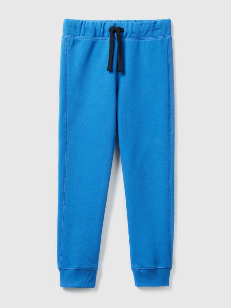 Benetton 100% Katoenen Joggingbroek Kinderen Blauw | BE592438