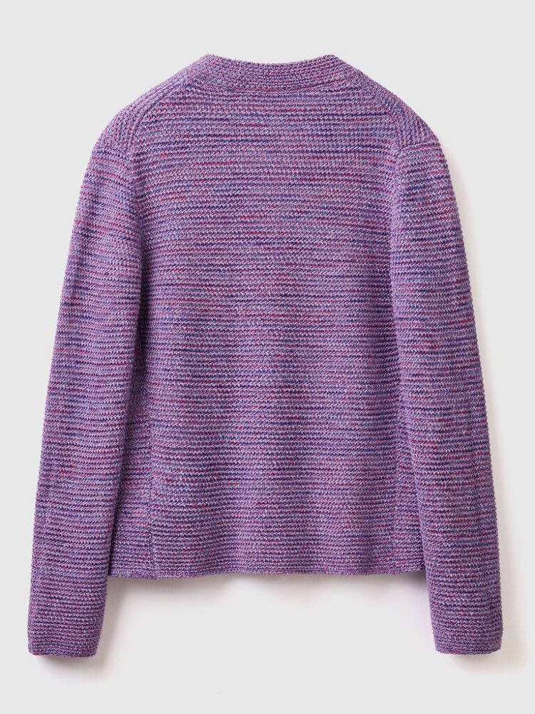 Benetton 100% Katoenen Knit Jassen Dames Violet | BE205062