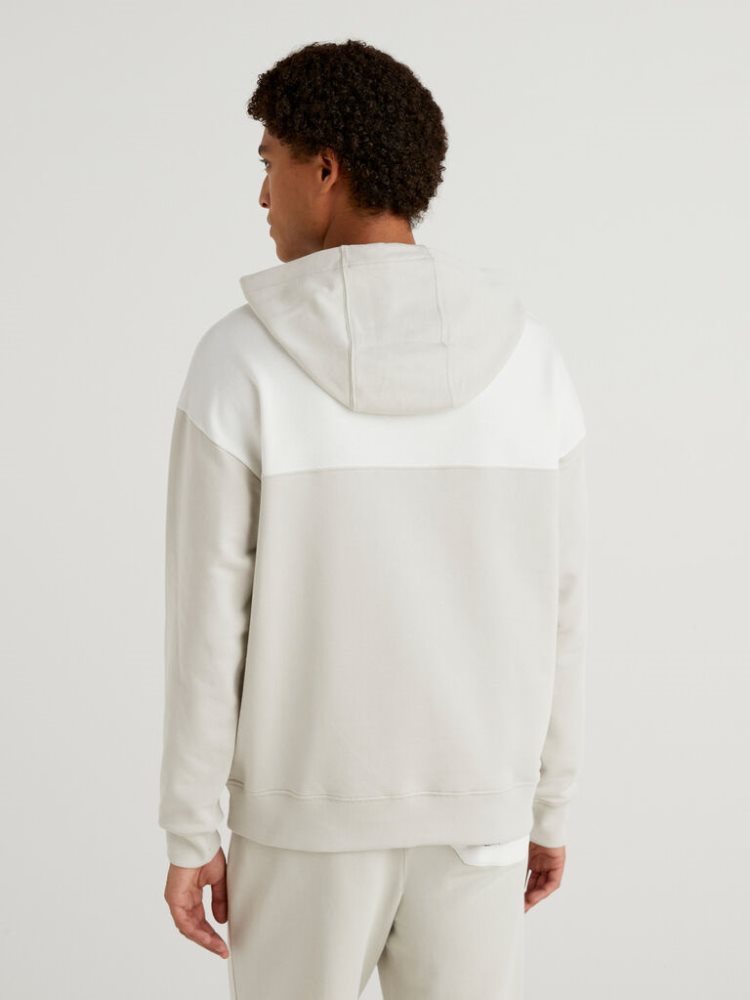 Benetton Benettonxpantone™ Hoodie Heren Lichtgrijs | BE401574