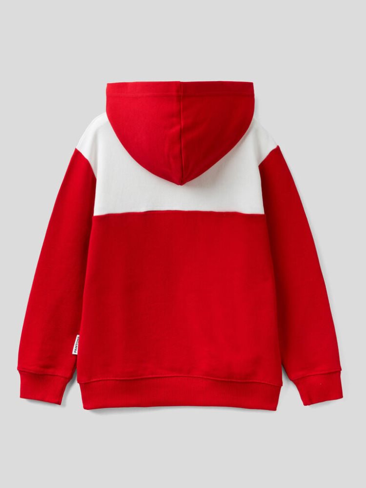 Benetton Benettonxpantone™ Hoodie Kinderen Rood | BE201511