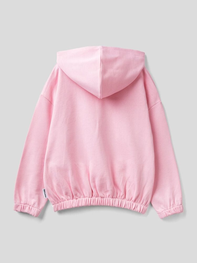 Benetton Benettonxpantone™ Hoodie Kinderen Roze | BE279336