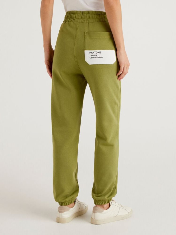 Benetton Benettonxpantone™ Joggers Dames Groen | BE498923