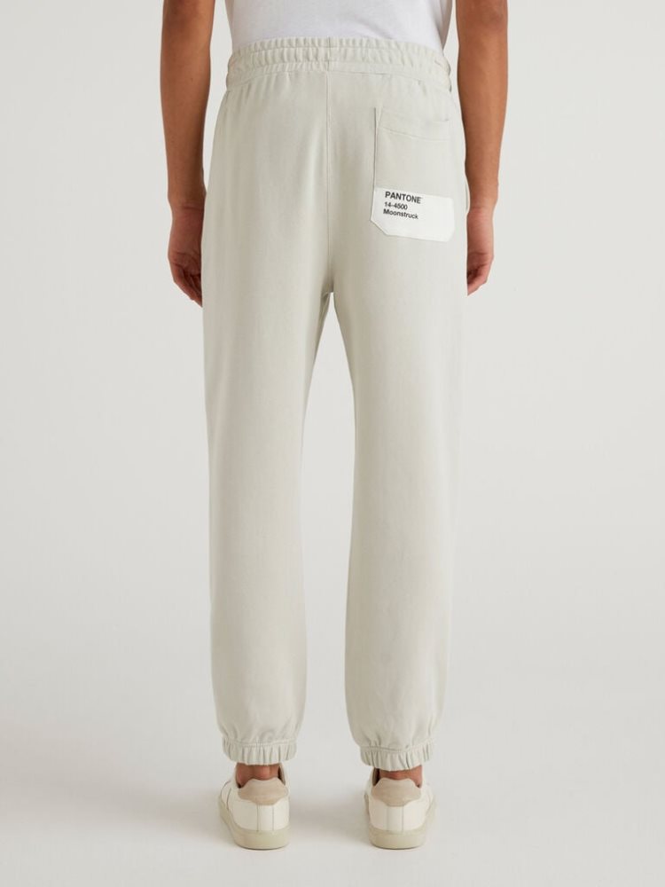 Benetton Benettonxpantone™ Joggers Heren Lichtgrijs | BE043356