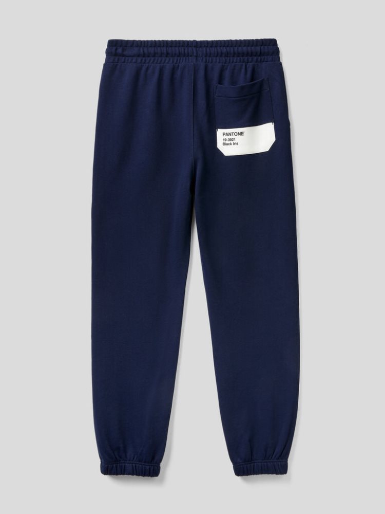 Benetton Benettonxpantone™ Joggers Heren Donkerblauw | BE783059