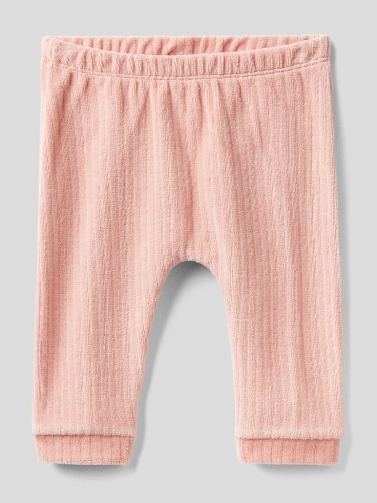 Benetton Chenille Animal Broek Kinderen Roze | BE978278