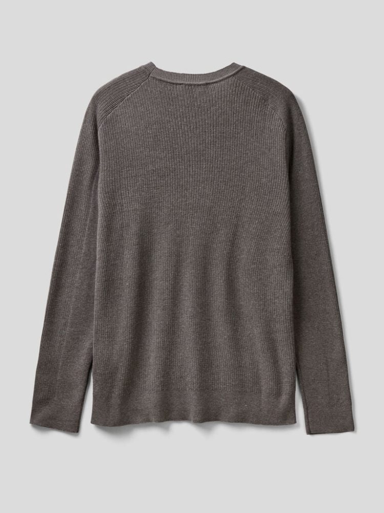 Benetton Crew Neck Katoenen Blend Truien Heren Wit | BE642759