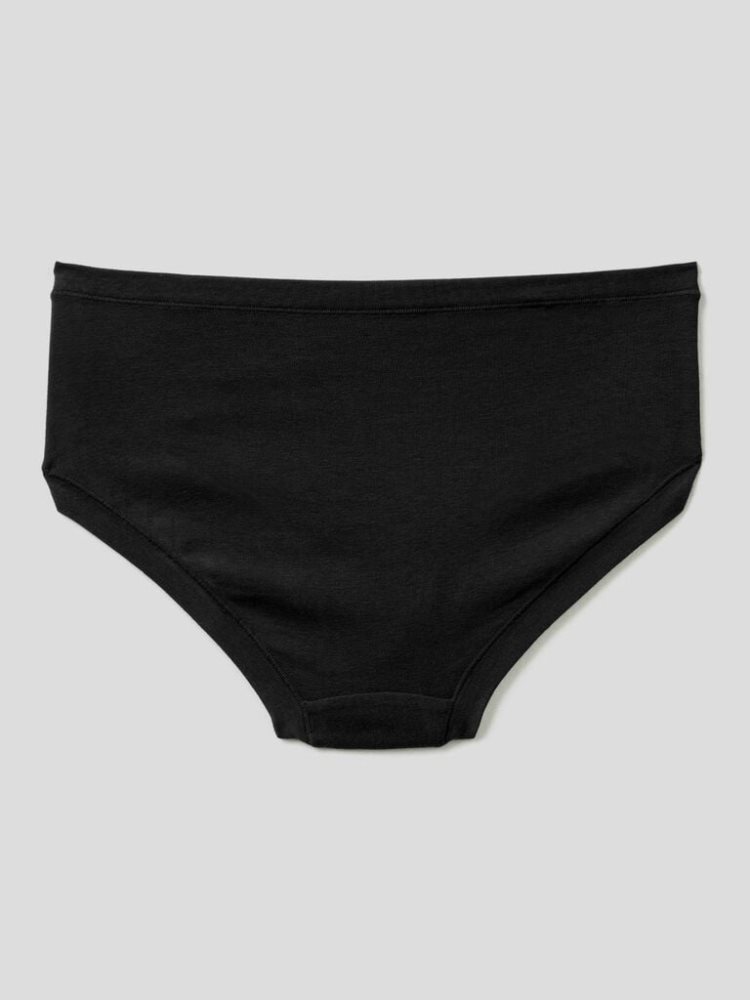 Benetton High-rise Super Stretch Organic Katoenen Knickers Dames Zwart | BE083026