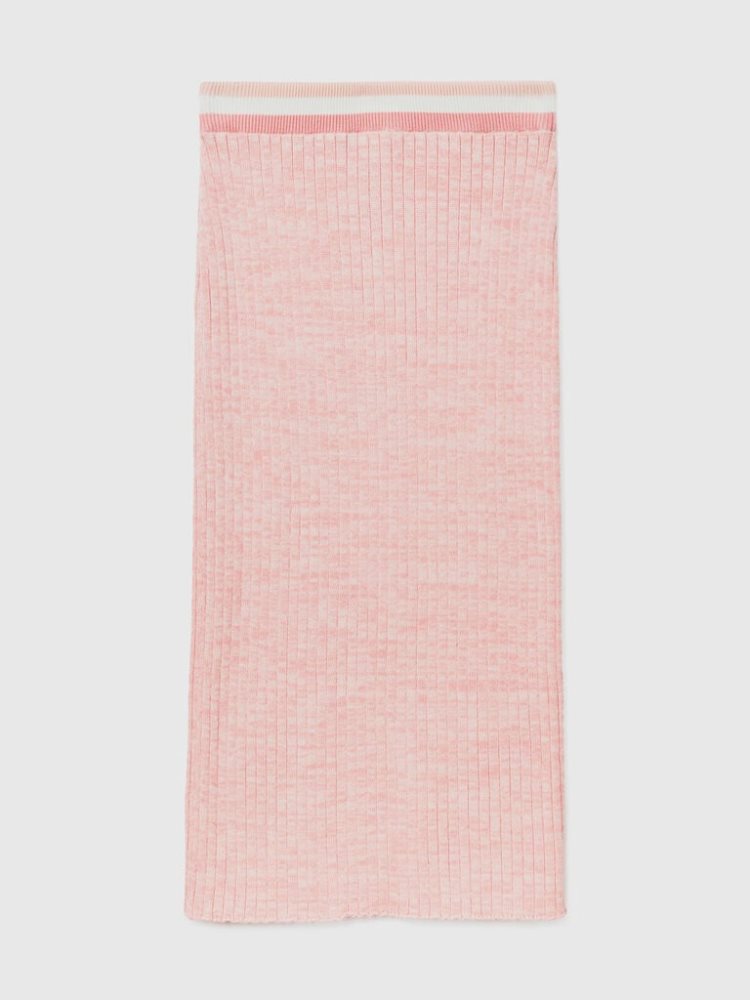 Benetton Knit Pencil Rokken Dames Roze | BE702283