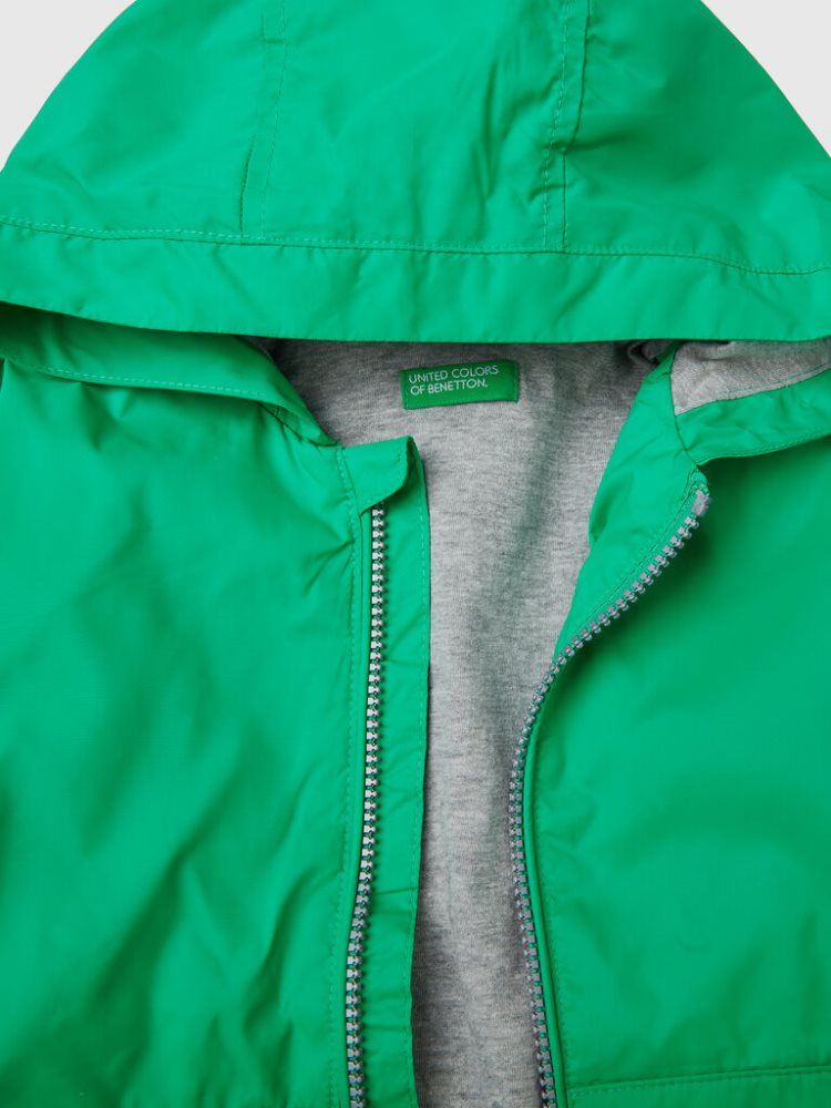 Benetton Light Hood Jassen Kinderen Groen | BE269651