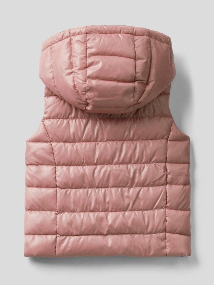 Benetton Mouwloos Hood Light Jackets Kinderen Roze | BE289167