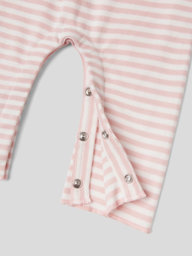 Benetton Onesie And Bib Pure Katoenen Dungarees Kinderen Roze | BE145277