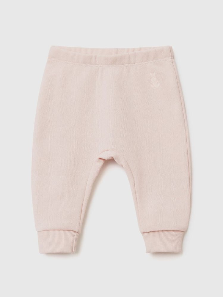 Benetton Organic Katoenen Joggingbroek Kinderen Roze | BE903260