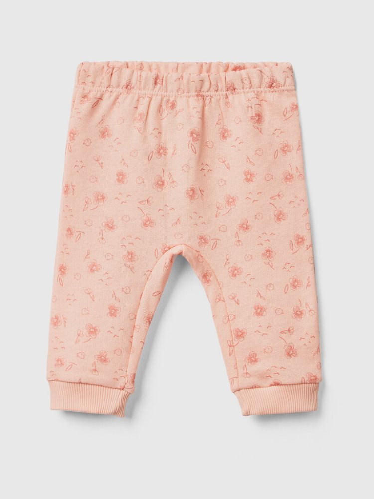 Benetton Patterned Joggingbroek Kinderen Roze | BE331800