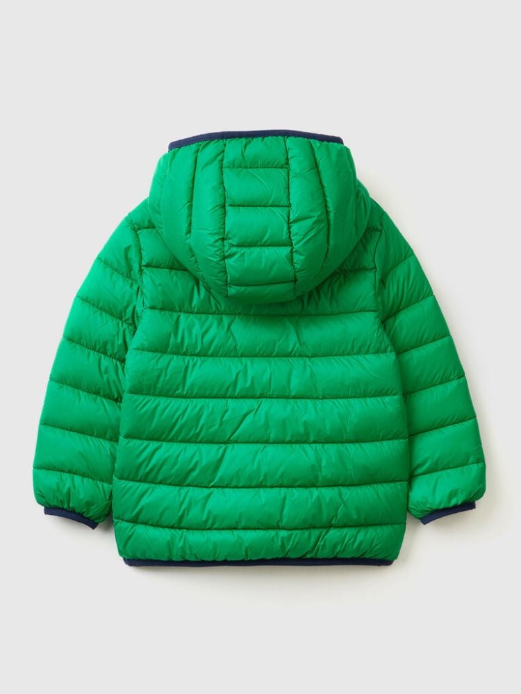 Benetton Rain Defender Nylon Light Jackets Kinderen Groen | BE551682