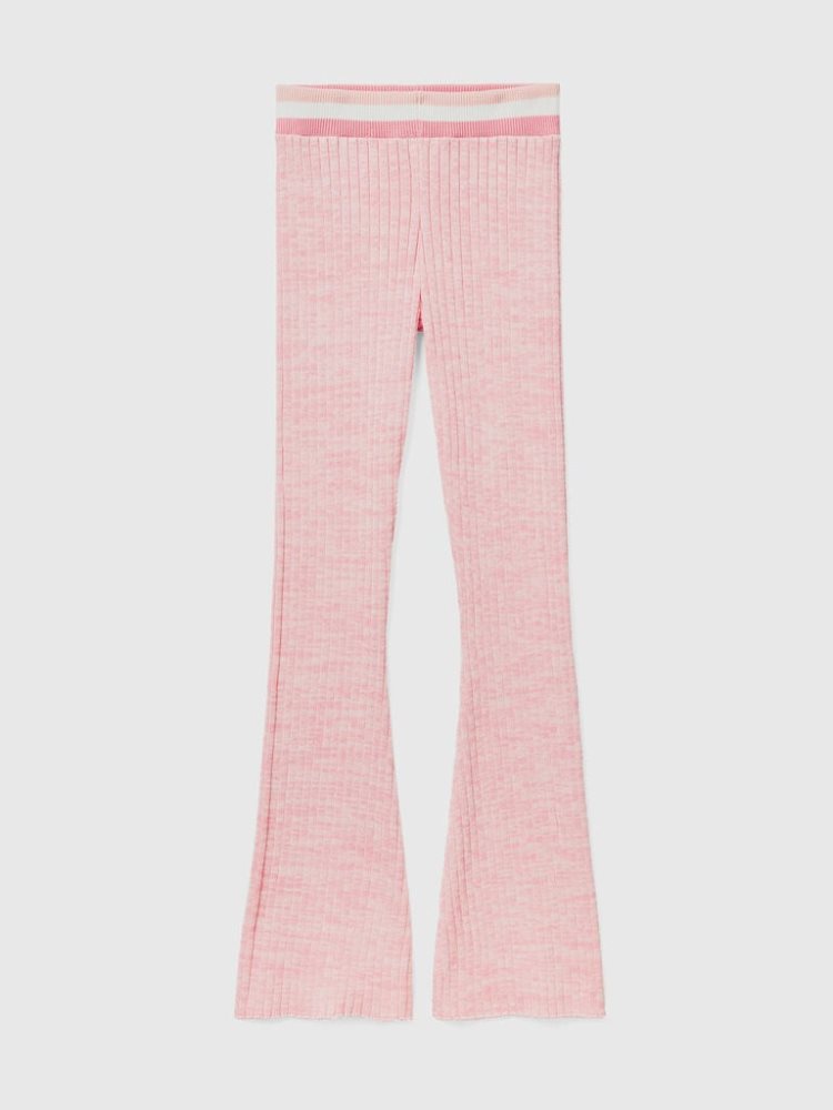 Benetton Slim Leggings Dames Roze | BE958042