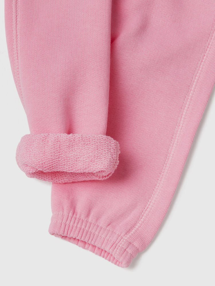 Benetton Soft Embroidery Joggingbroek Kinderen Roze | BE480082