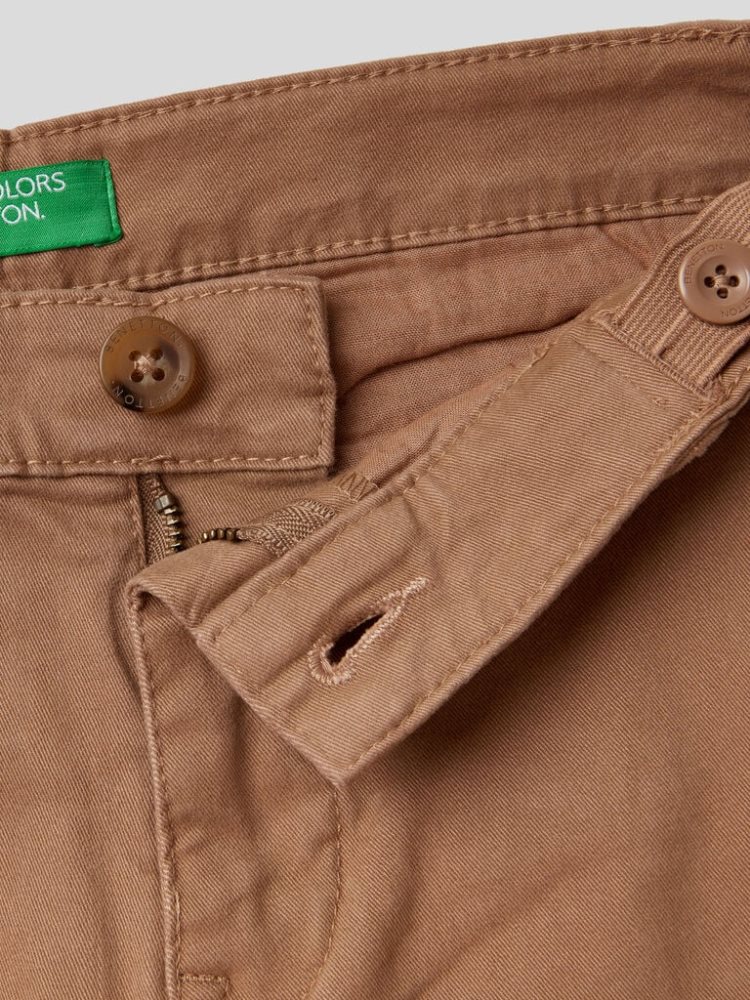 Benetton Stretch Katoenen Slim Fit Chinos Kinderen Beige | BE593613