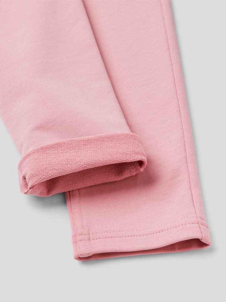 Benetton Stretch Sweat Fabric Jeggings Kinderen Roze | BE101130