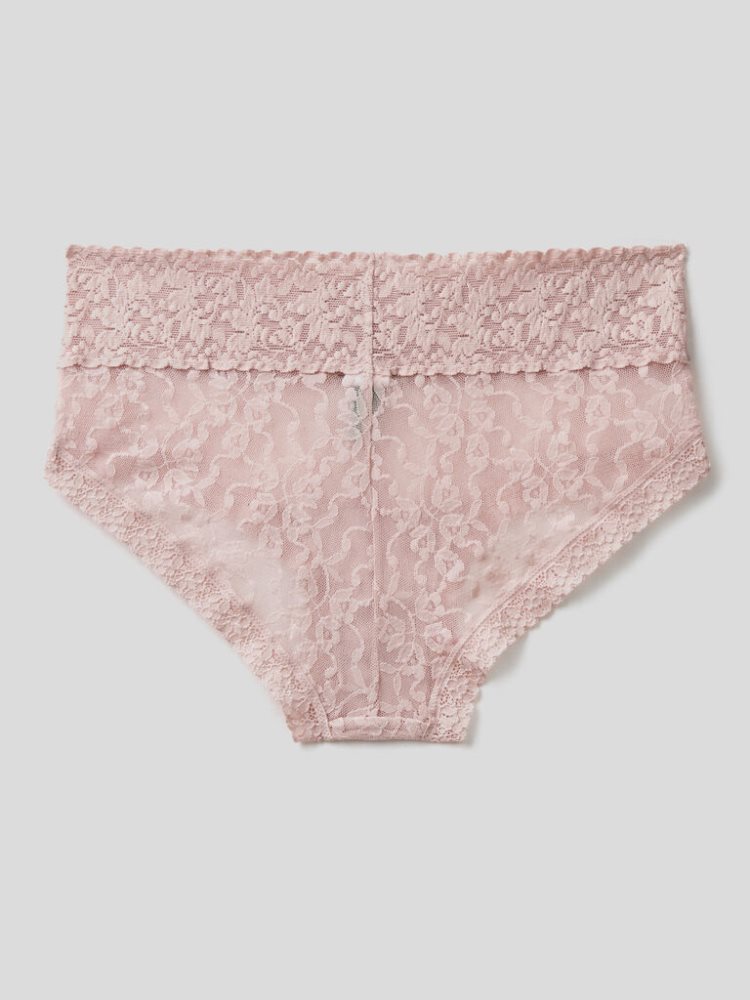 Benetton Sustainable Stretch Kanten Knickers Dames Roze | BE343312