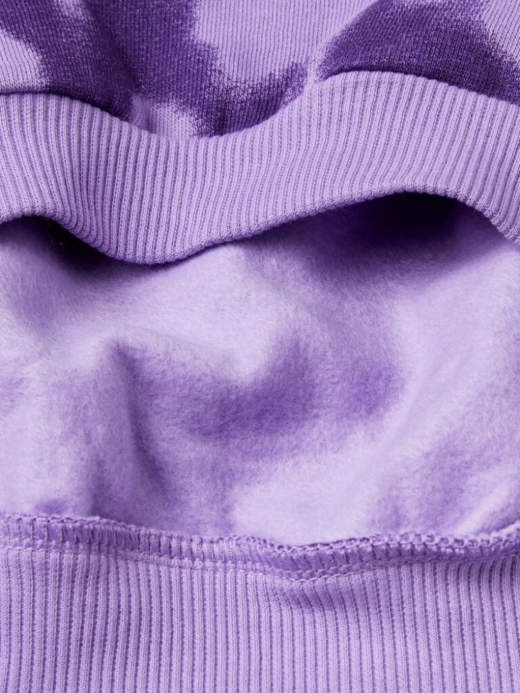 Benetton Tie-dye Long Sleeve Sweatshirt Kinderen Violet | BE422325