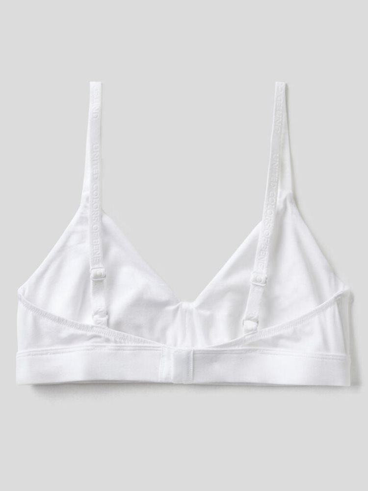 Benetton Triangle Without Padding BH Dames Wit | BE307008